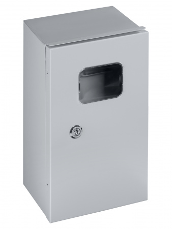 Корпус металлический ЩУ-МП (360х225х140) с окном IP54 Народный эконом