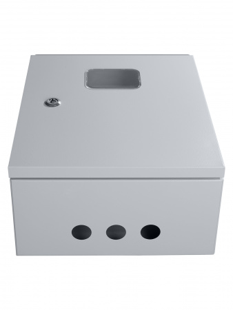 Корпус металлический ЩУ-МП (370х325х180) с окном IP54 Народный эконом