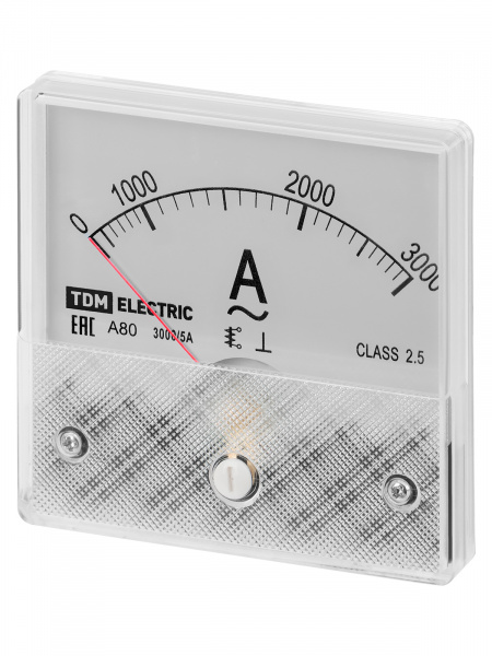 Амперметр А80 3000А/5А-2,5, трансформаторного включения, (поверенный), TDM