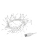 Гирлянда светодиодная "Самоцветы" 100LED, 2 м, RGB, USB, IP20, TDM