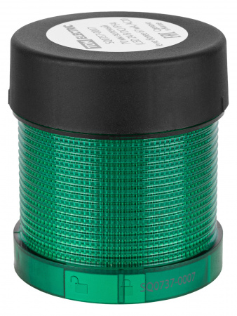 Модуль светосигнальный 70 мм зеленый (LED 24В DC) IP54 TDM