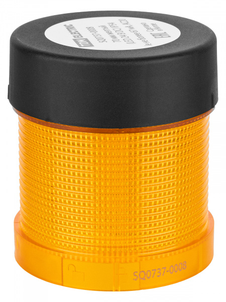 Модуль светосигнальный 70 мм желтый (LED 24В DC) IP54 TDM