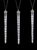 Гирлянда светодиодная "Сосульки фигурные" 2,1 м, 176LED, 8 шт, падающий белый свет, 250 В, IP44, TDM