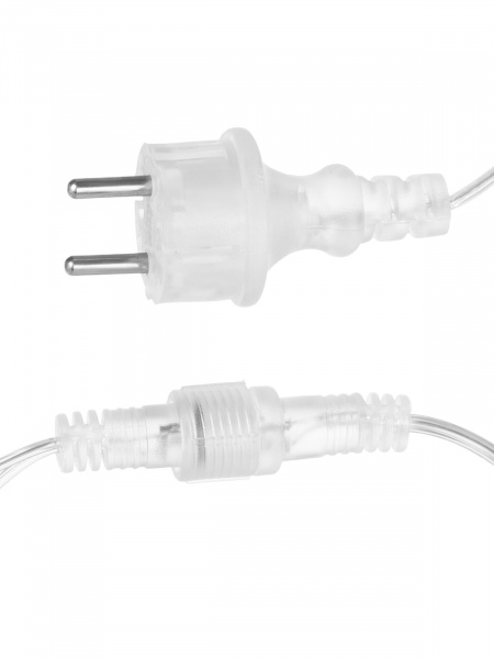 Гирлянда светодиодная "Бахрома" 2х1 м, 152LED, 3000К,  мерц-е, посл. подкл, IP44, 250 В, TDM