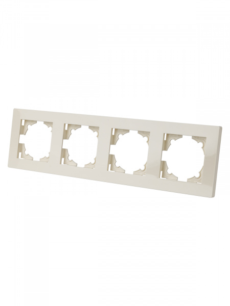 Рамка 4-х постовая сл. кость "Сенеж" TDM