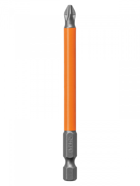Набор бит PH2x90, односторонних, сталь CrV, Е 1/4", 10 шт., «Гранит» TDM