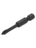 Набор бит PH1x50, односторонних, сталь S2, Е 1/4", намагниченные, торсионные, 10 шт., «Алмаз» TDM