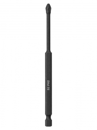 Набор бит PH2x125, односторонних, сталь S2, Е 1/4", намагниченные, торсионные, 10 шт., «Алмаз» TDM