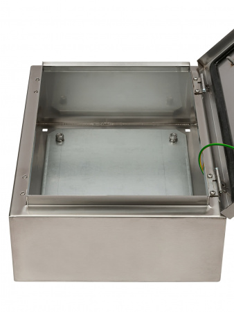 Корпус металлический ЩМП-40.30.15 (AISI 304) IP66 (400х300х150) TDM