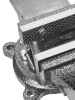 Тиски слесарные, поворотные, c наковальней, 100 мм, "Рубин", TDM