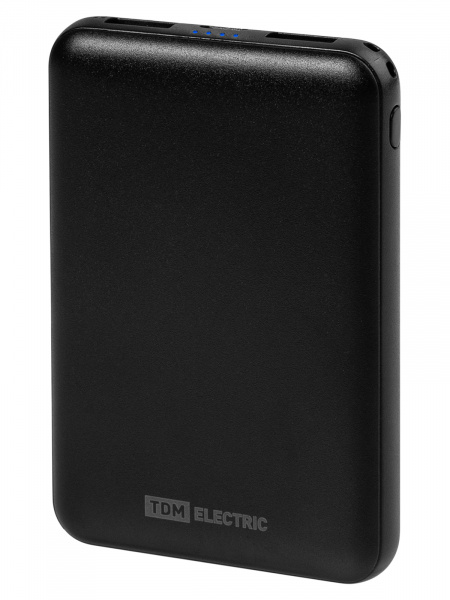 Внешний аккумулятор "Юкон 5", 5000 mAh, 2.4 А, 2 USB, Type-C, TDM