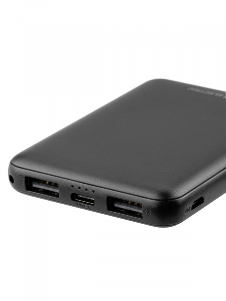Внешний аккумулятор "Юкон 5", 5000 mAh, 2.4 А, 2 USB, Type-C, TDM