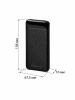 Внешний аккумулятор "Юкон 6", 10 000 mAh, 2.4 А, 2 USB, Type-C, TDM