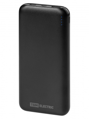 Внешний аккумулятор "Юкон 7", 10 000 mAh, 3 А, Quick Charge 3.0, Power Delivery, 1 USB, Type-C, TDM