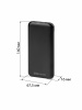 Внешний аккумулятор "Юкон 7", 10 000 mAh, 3 А, Quick Charge 3.0, Power Delivery, 1 USB, Type-C, TDM