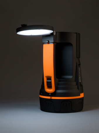 Фонарь  светодиод. "Прожектор 13", аккумуляторн., 10 Вт LED+24 SMD, 1150 лм, SLA 3,5 А*ч, 230 В, TDM