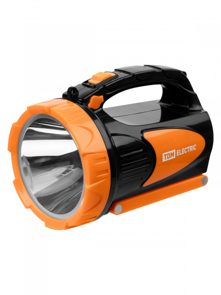 Фонарь  светодиодный "Прожектор 14", аккумуляторный, 5 Вт LED+21 SMD, 1150 лм, SLA 2,5 А*ч, 230 В, TDM
