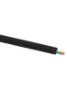 Электротруба гофрированная ПНД d16 черн., с кабелем ВВГ-Пнг(А)-LS 3х1,5ок(N,PE)-0,66 ГОСТ (50 м) TDM