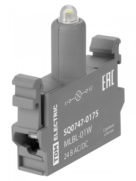 Светодиодный блок MLBL-01W 24 В AC/DC белый TDM
