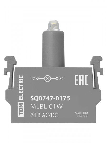 Светодиодный блок MLBL-01W 24 В AC/DC белый TDM