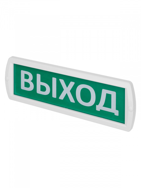 Оповещатель охранно-пожарный световой Т-12 "Выход" 12 В, IP52 TDM