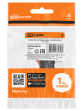 Выключатель клавишный KCD1-102 250В AC/DC, 1P, 6А, (3с), ON-ON, черный корпус, красная клавиша, Mini TDM