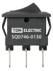 Выключатель клавишный KCD11-102 250В AC/DC, 1P, 3А, (3с), ON-ON, черный, Micro TDM
