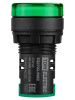 STATUS Лампа сигнальная AD-22DS, LED, d22 мм, 24-440 В AC/DC, IP65, зеленый TDM