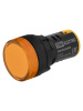 STATUS Лампа сигнальная AD-22DS, LED, d22 мм, 24-440 В AC/DC, IP65, желтый TDM