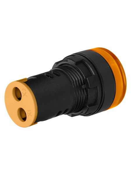 STATUS Лампа сигнальная AD-22DS, LED, d22 мм, 24-440 В AC/DC, IP65, желтый TDM
