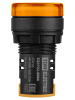 STATUS Лампа сигнальная AD-22DS, LED, d22 мм, 24-440 В AC/DC, IP65, желтый TDM