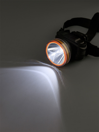 Фонарь «Налобный 16» аккум., 3 Вт LED, Li-Ion 3,7 В  1,2  А*ч, 200 лм, 230 В, TDM