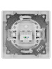 Розетка телефонная RJ11 черная "Сенеж" TDM