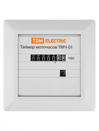 Таймер моточасов (времени наработки) ТМЧ-01 0-99999,99 час TDM