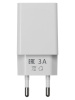 Сетевое зарядное устройство, СЗУ 5, Quick Charge 3.0, 3 А, 1 USB, белый, TDM