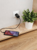 Сетевое зарядное устройство, СЗУ 6, Quick Charge 3.0, 3 А, 1 USB, черный, TDM
