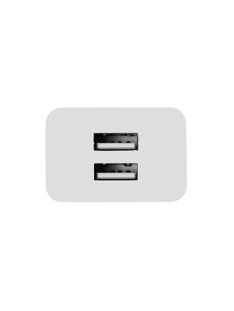 Сетевое зарядное устройство, СЗУ 7, Quick Charge 3.0, 3 А, 2 USB, белый, TDM