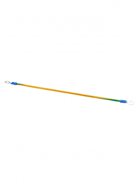 Провод заземления ПЗ 2,5 мм² - наконечник М6 - длина 250 мм (упак. 10 шт.) TDM