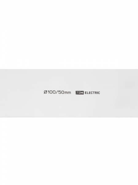 Термоусаживаемая трубка ТУТнг 100/50 белая (25 м/ролл) TDM