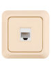 Розетка компьютерная (RJ-45) открытой установки IP20, сл. кость "Ладога" TDM