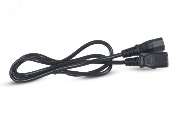 Кабель питания монитор-компьютер IEC 320 C13 - IEC320 C14 (3x1.0). 1.8 м
