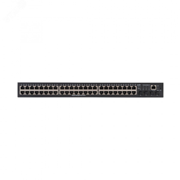 Коммутатор управляемый L2+ 52 порта RJ45/SFP 10 100 1000 Мб/с PoE+ 800Вт