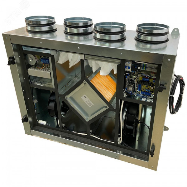 Установка вентиляционная приточно-вытяжная Node1-1500(50m)/RP,VAC(D250*2),E11 Vertical с пультом Z031