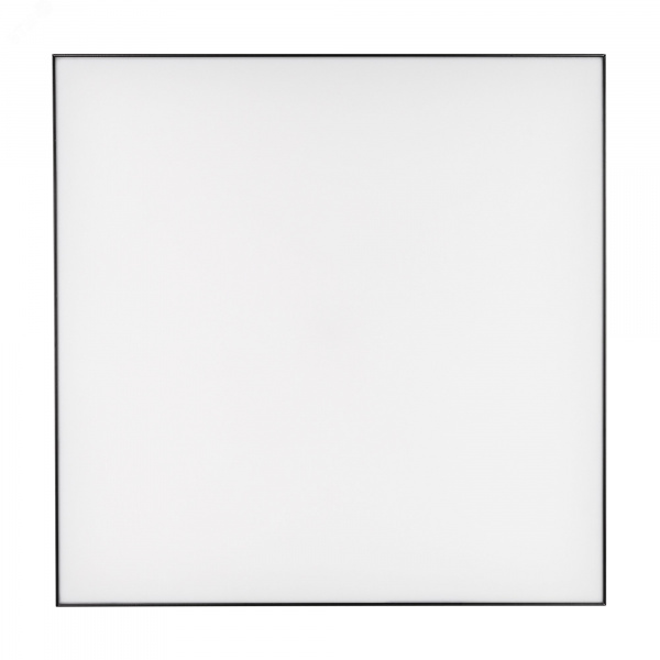Светильник IM-QUADRO-EMERGENCY-3H-S500x500-54W Warm3000 BK, 120 deg, 230V IP40 металл, 2 года