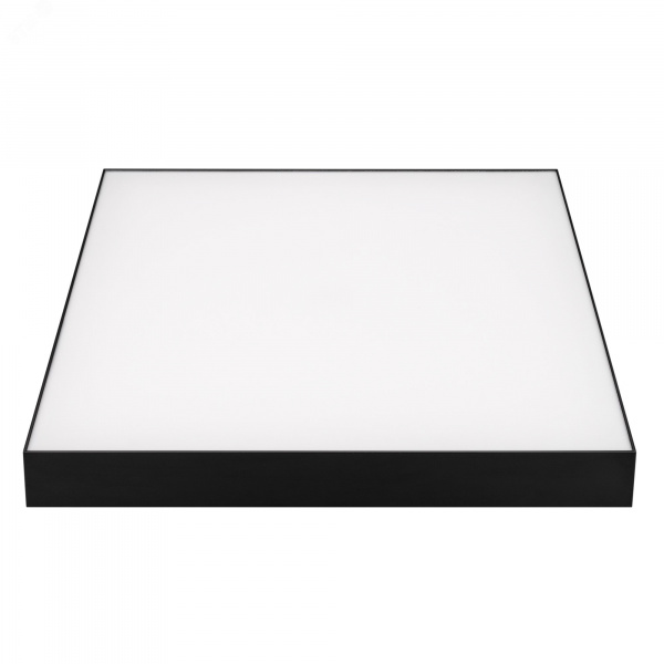 Светильник IM-QUADRO-EMERGENCY-3H-S500x500-54W Warm3000 BK, 120 deg, 230V IP40 металл, 2 года