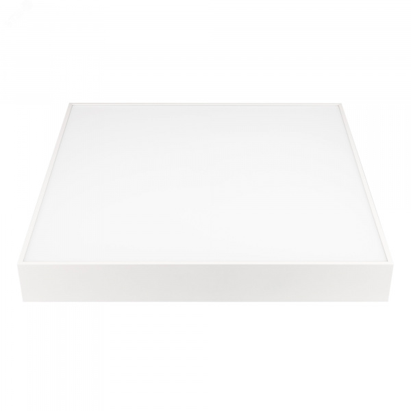 Светильник IM-QUADRO-EMERGENCY-3H-S500x500-54W Warm3000 WH, 120 deg, 230V IP40 металл, 2 года