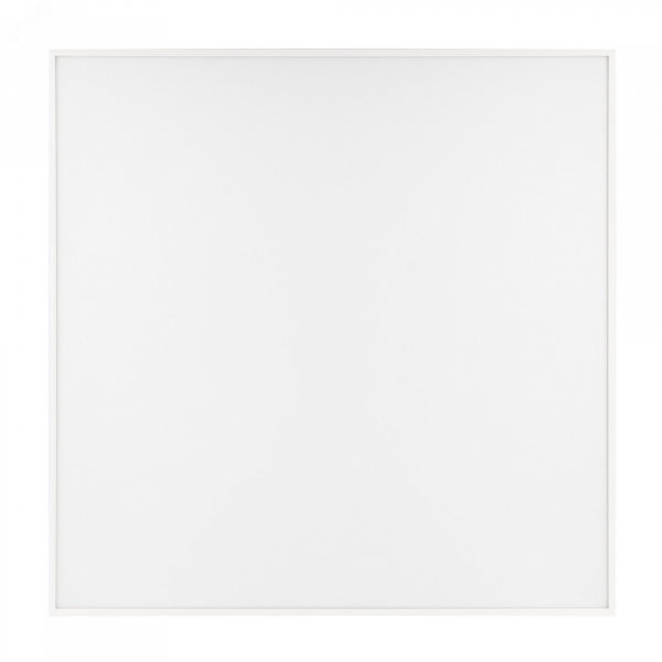 Светильник IM-QUADRO-EMERGENCY-3H-S500x500-54W Warm3000 WH, 120 deg, 230V IP40 металл, 2 года