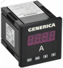 Амперметр цифровой щитовой однофазный DO RS-485 72х72 мм LED GENERICA