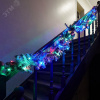 Гирлянда светодиодная универсальная 100 LED мультиколор 10 м, прозрачный ПВХ, с контроллером