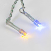 Гирлянда светодиодная универсальная 100 LED мультиколор 10 м, прозрачный ПВХ, с контроллером